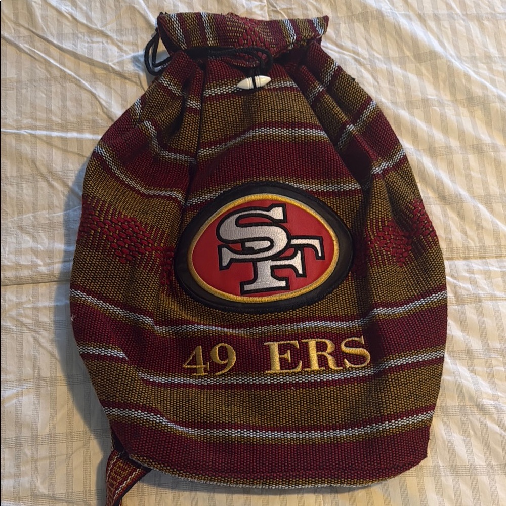 San Francisco 49ers Drawstring Bag